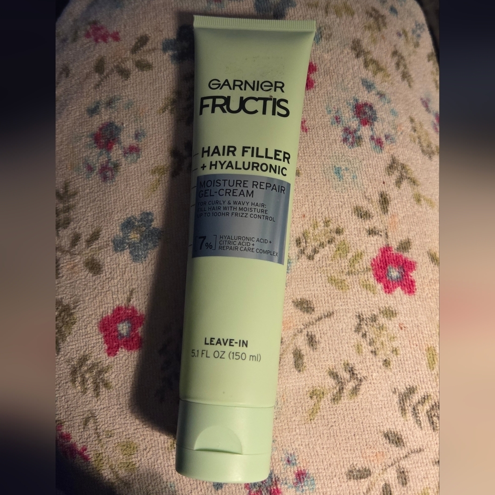 Garnier Fructis Hair Filler + Hyaluronic Moisture Repair Leave-In NEW